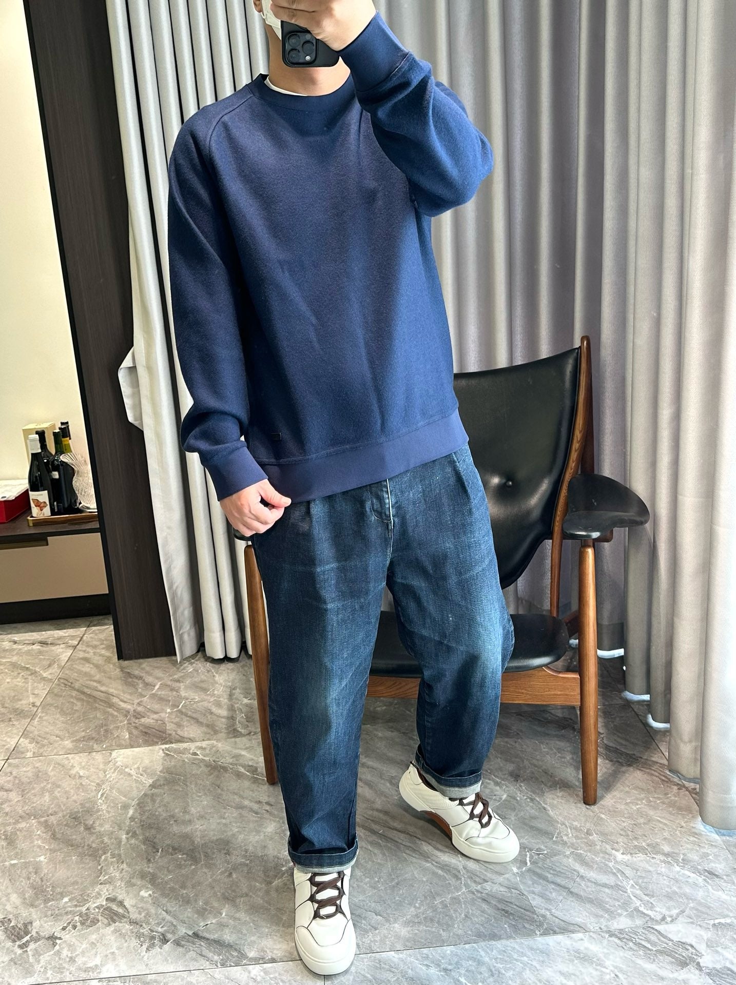 Blue Sweatshirt