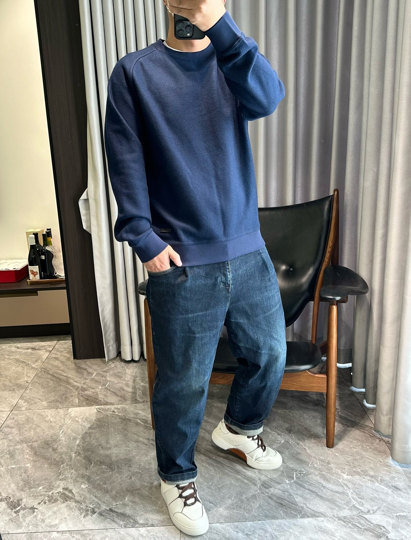 Blue Sweatshirt