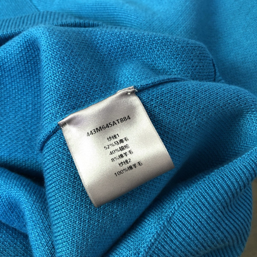 Sky blue and Black Sweatshirt