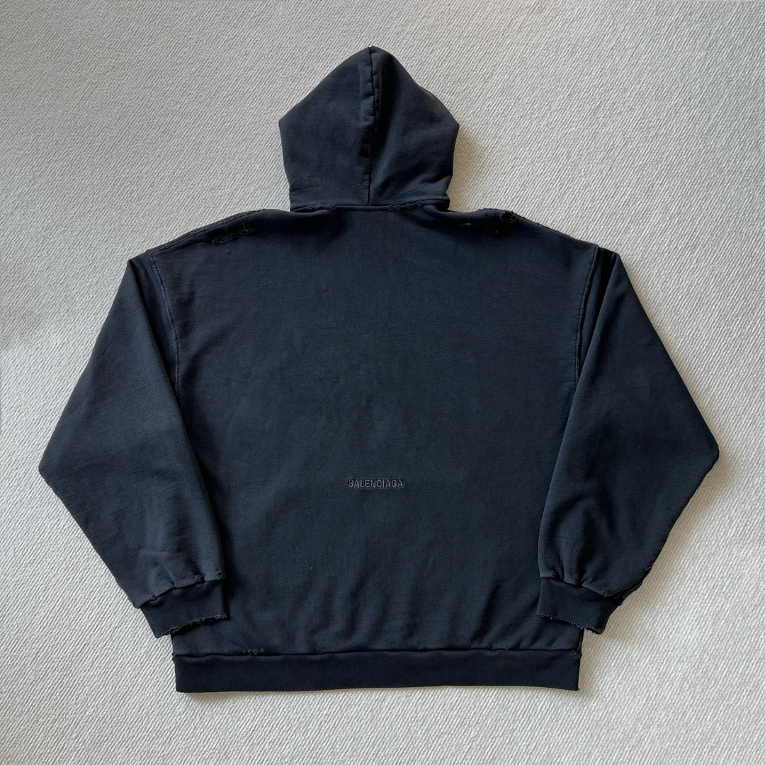 Dark black Hoodie