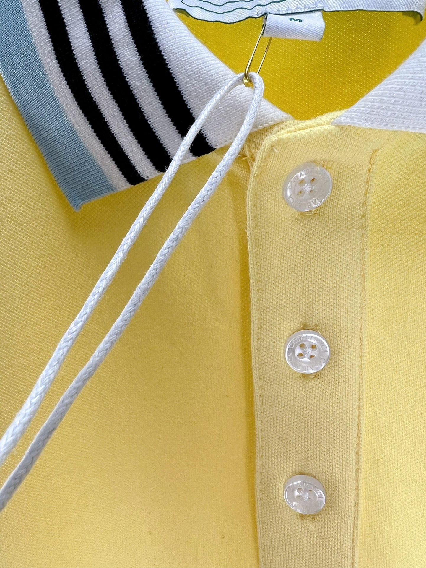 Yellow and Blue Polo