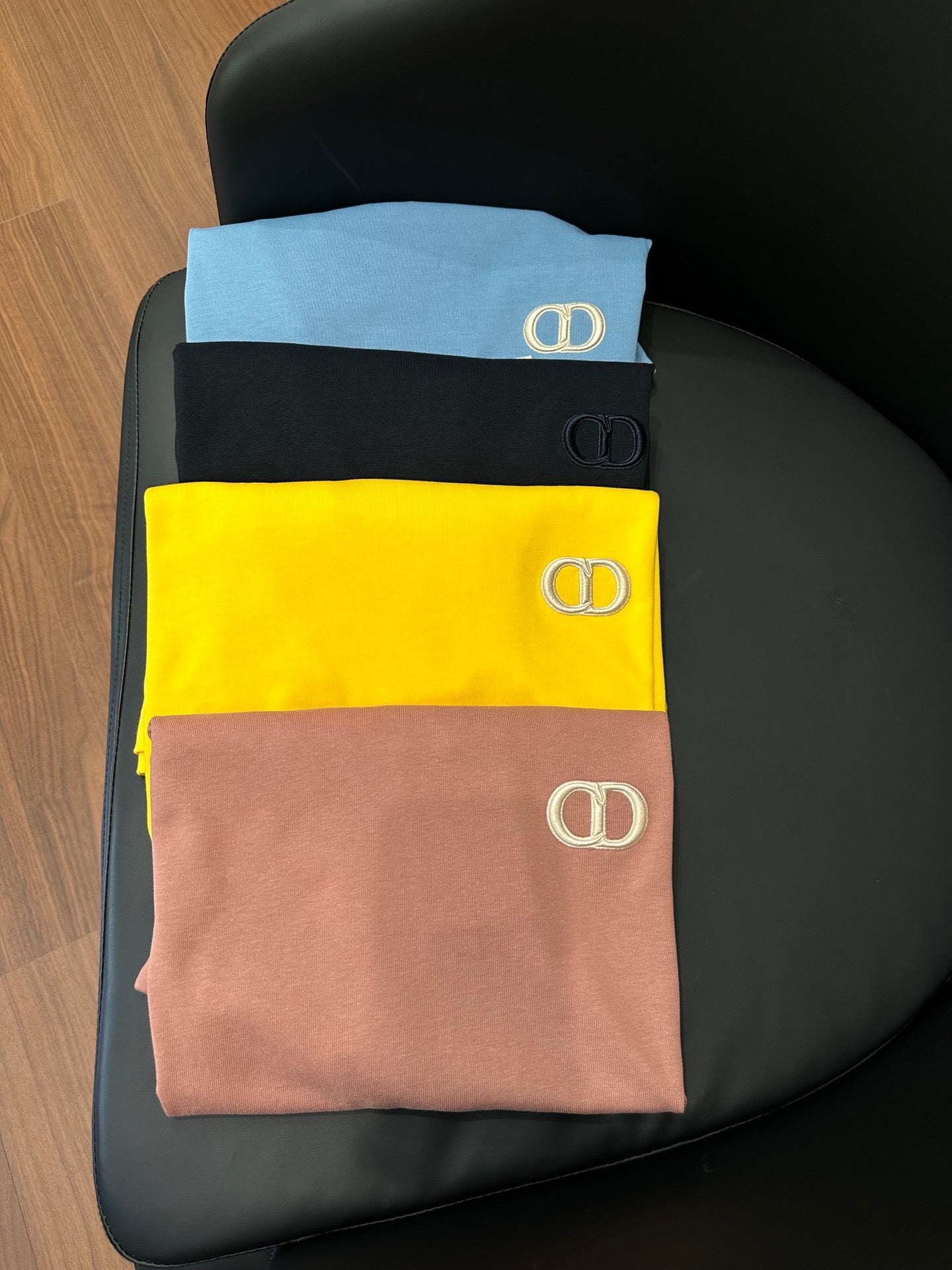 Blue, Yellow, Brown and Black T-shirt