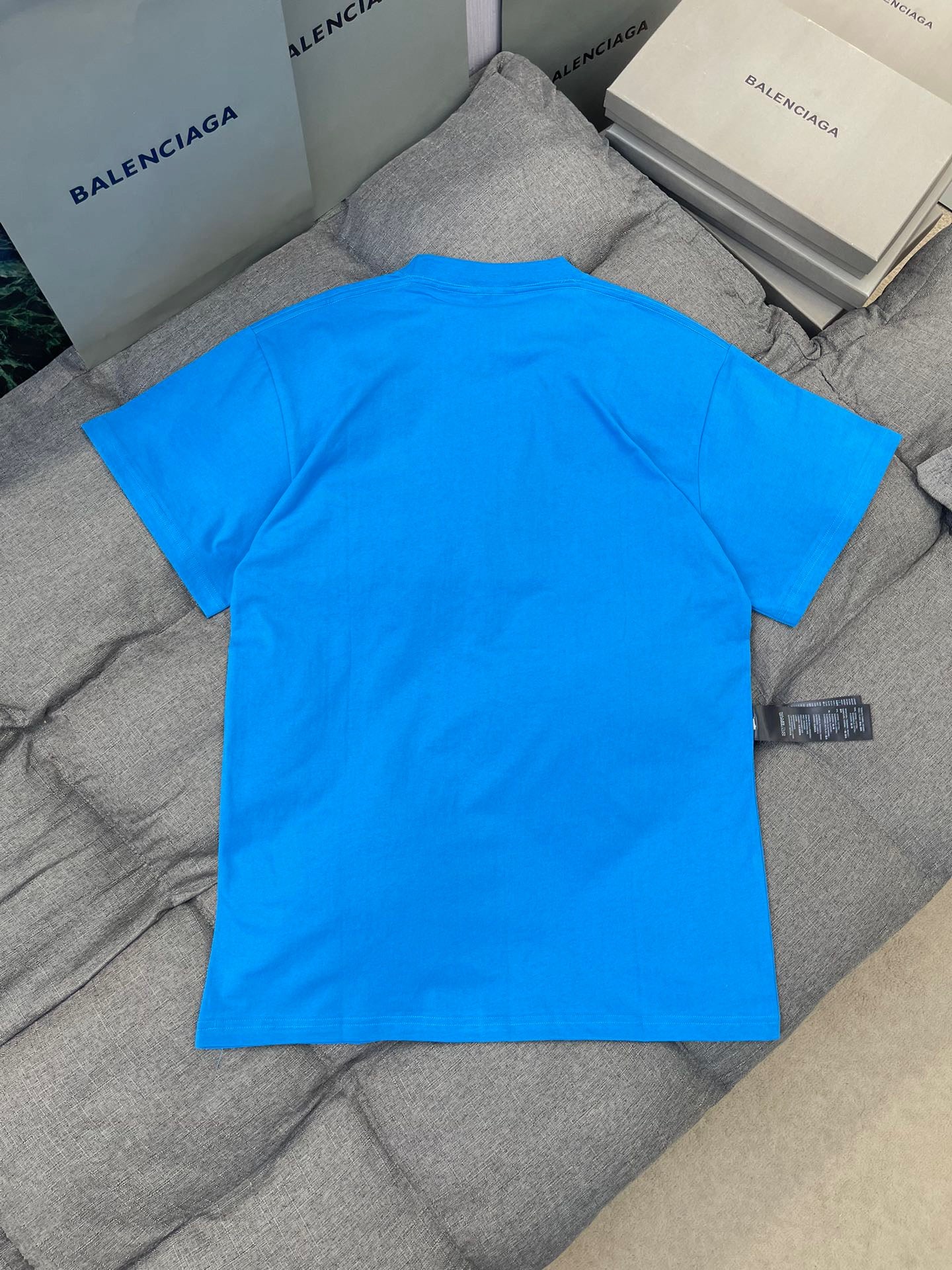 Sky blue, White and Blue T-shirt