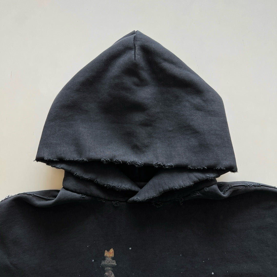 Dark black Hoodie