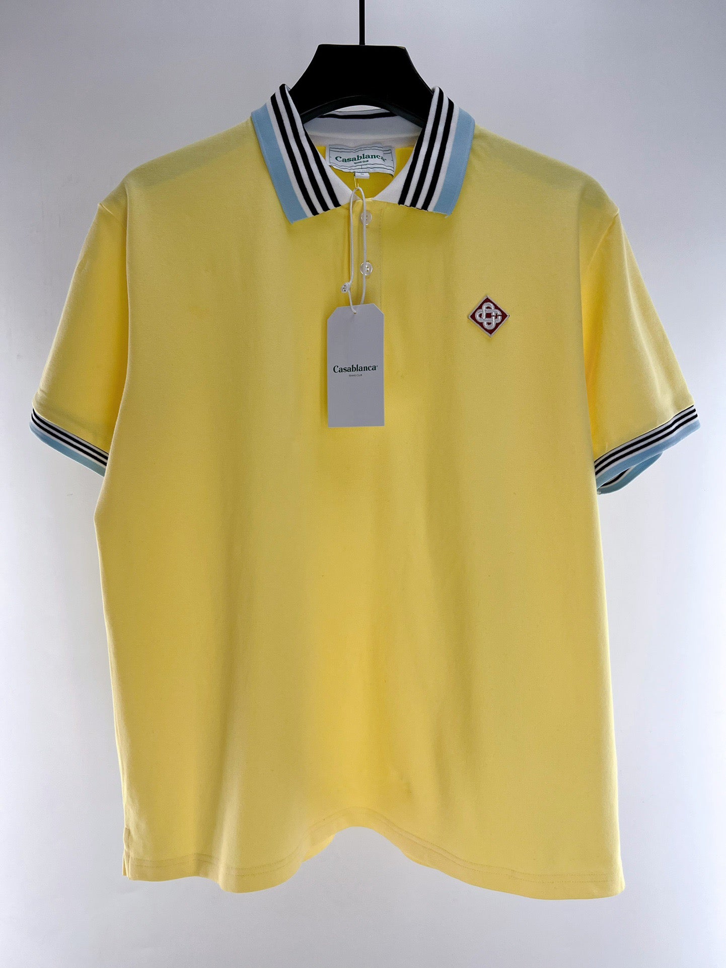 Yellow and Blue Polo