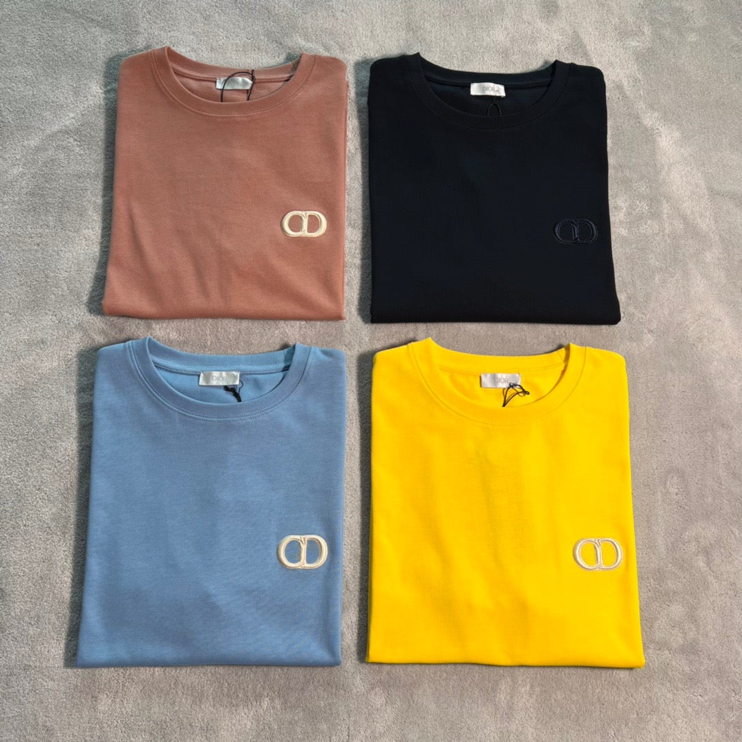 Blue, Yellow, Brown and Black T-shirt