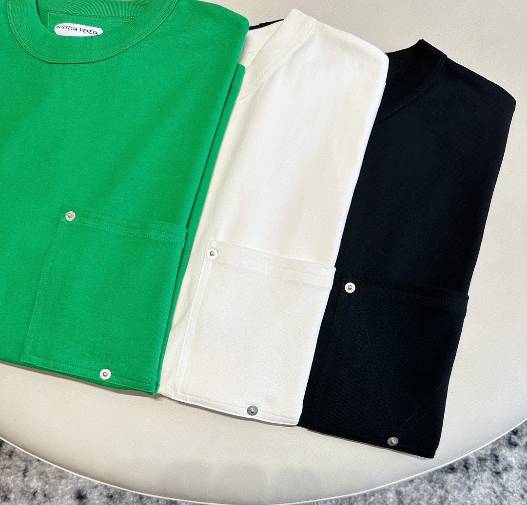 Black,White and Green  T-shirt