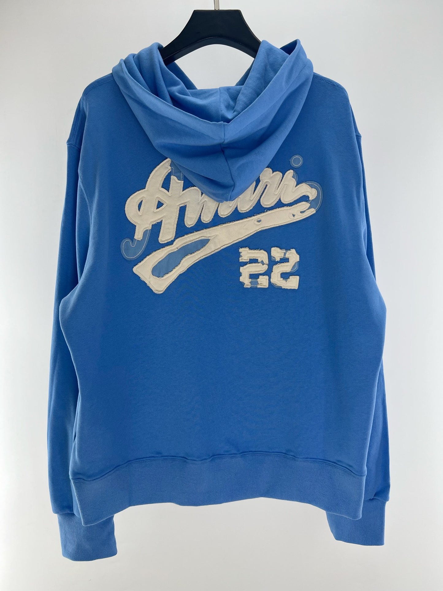 Blue and White Hoodie