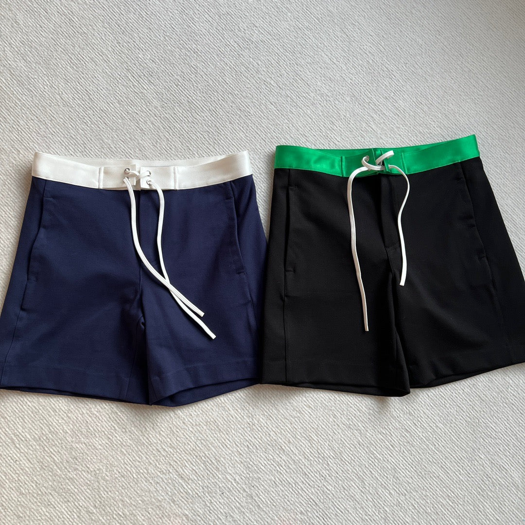 Black green and Blue white Short