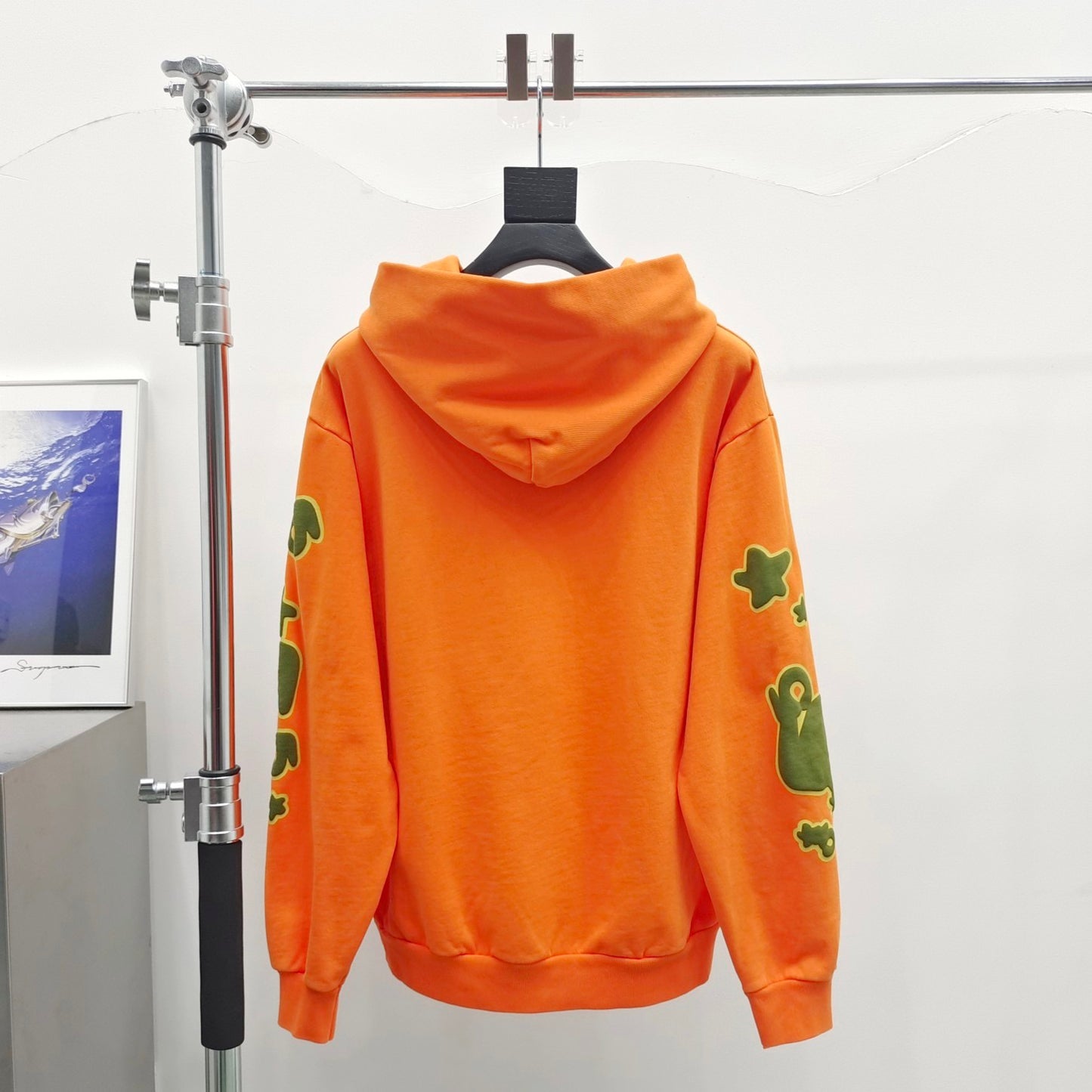 Orange Hoodie