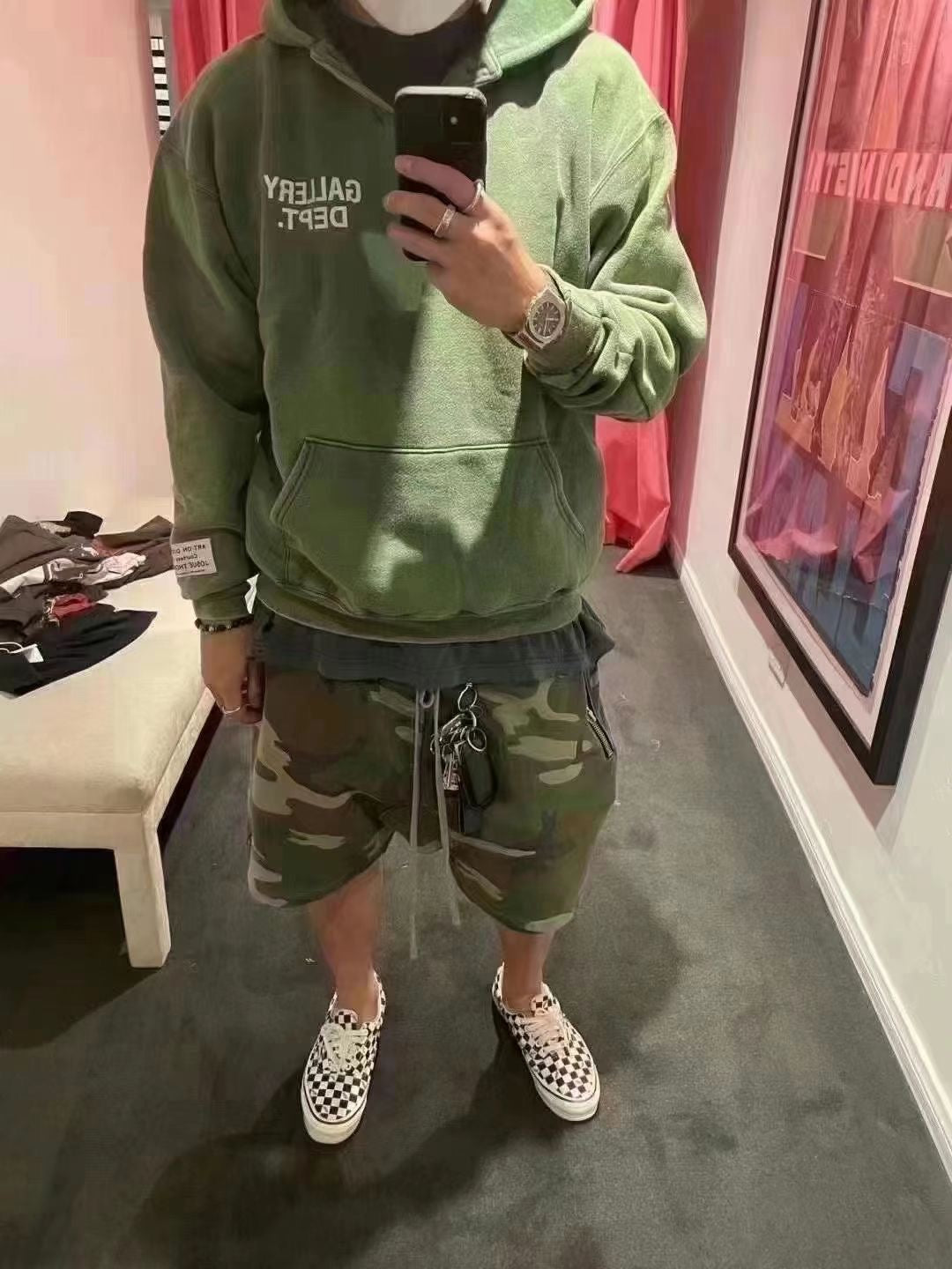 Green Hoodie