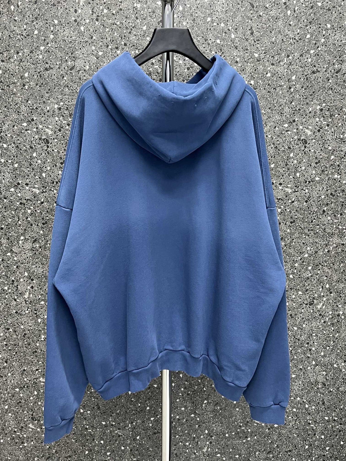 White and Blue Hoodie