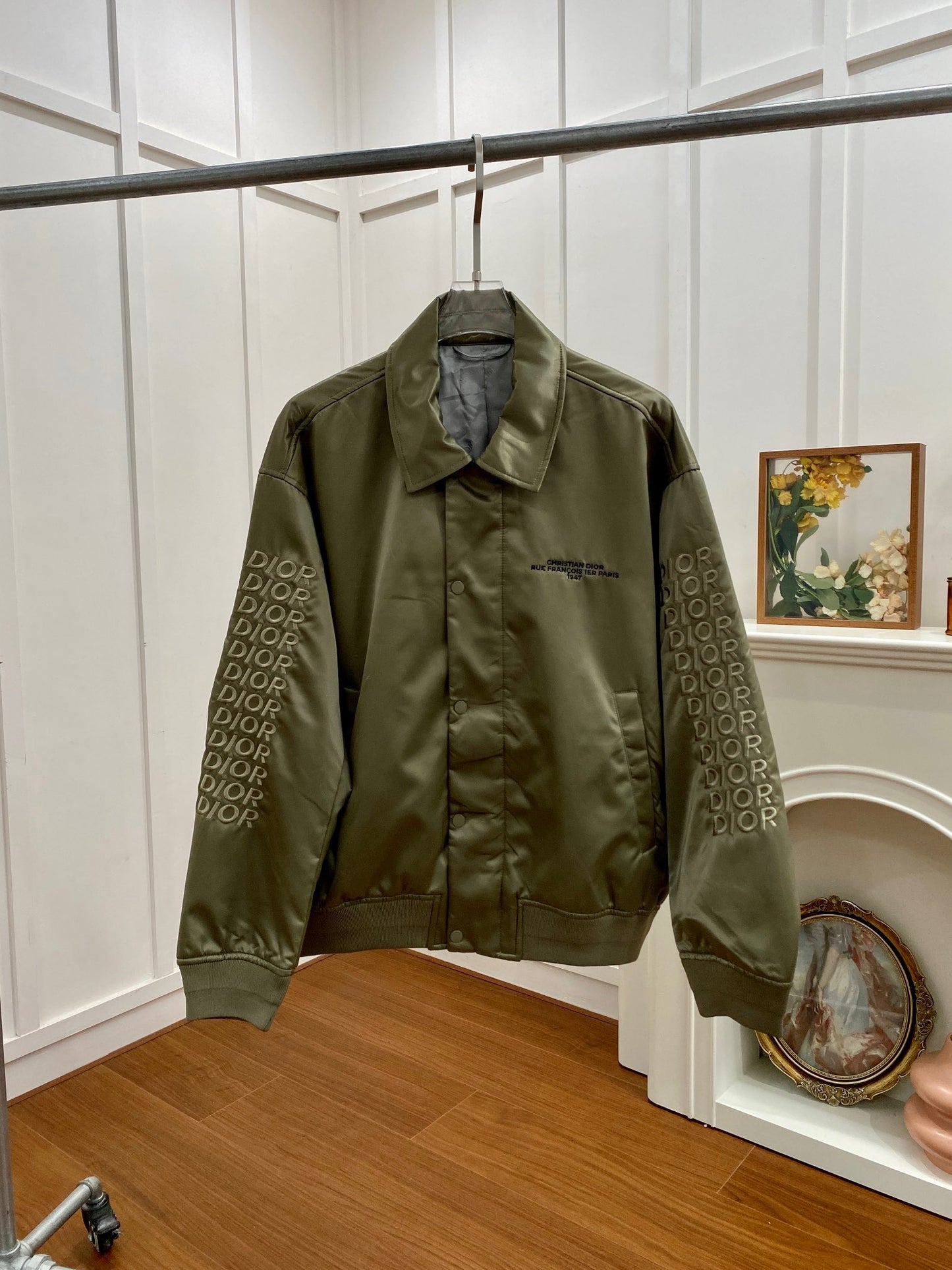 Black and Army green Jacket