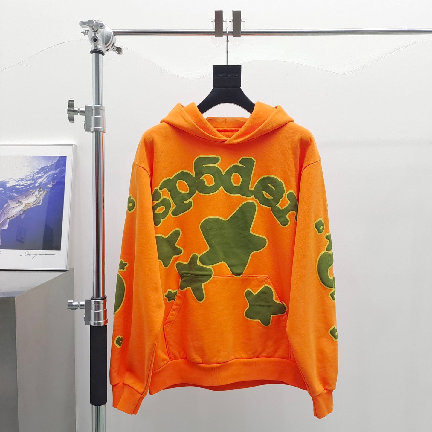 Orange Hoodie