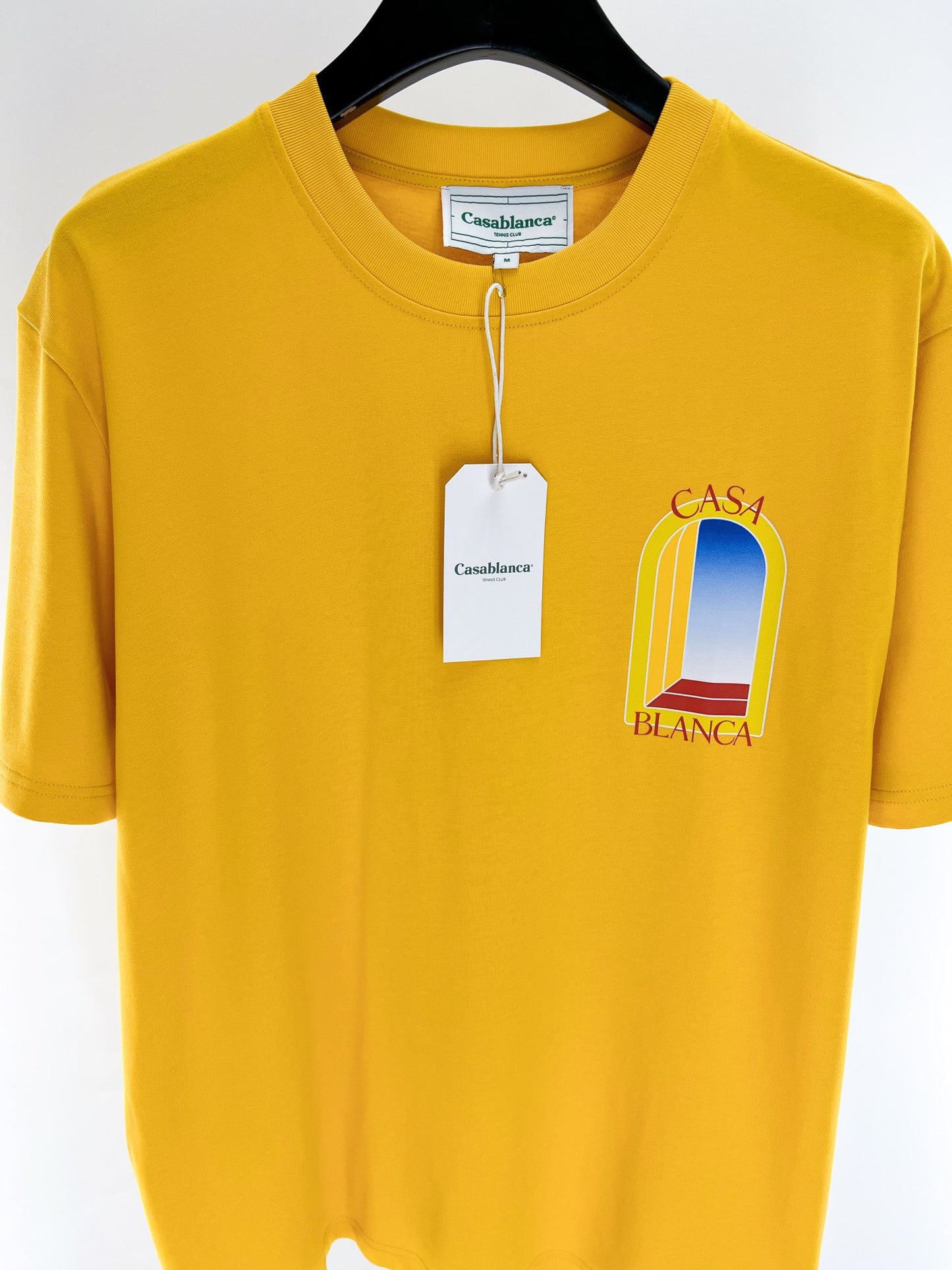 Yellow and White T-shirt