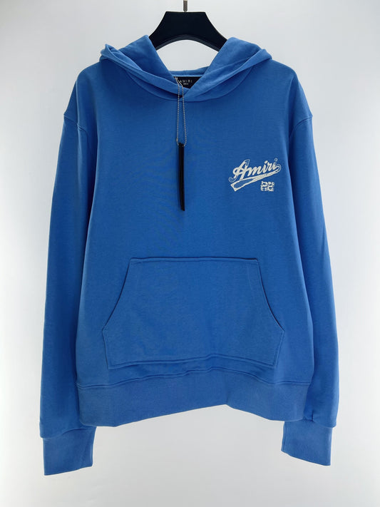 Blue and White Hoodie