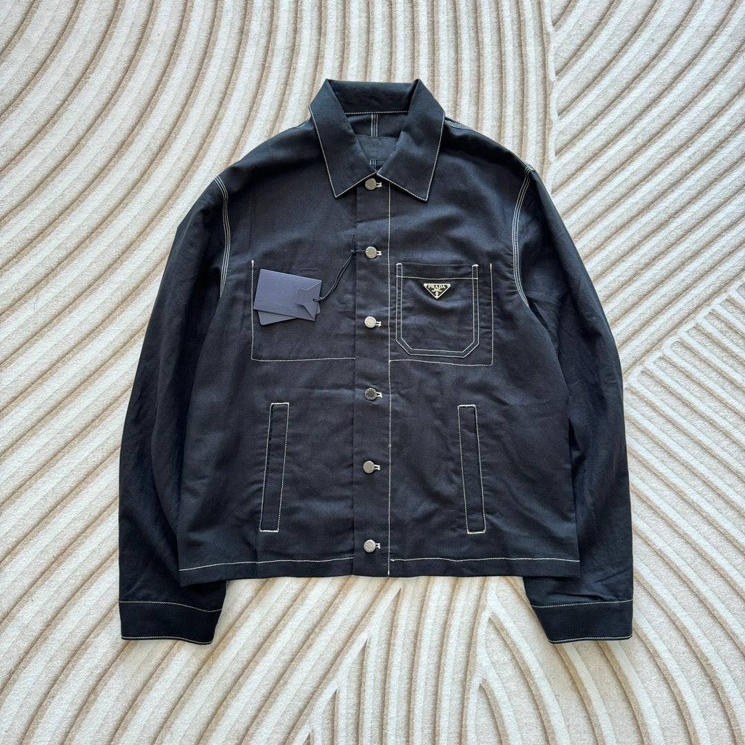 Black and Khaki Jacket