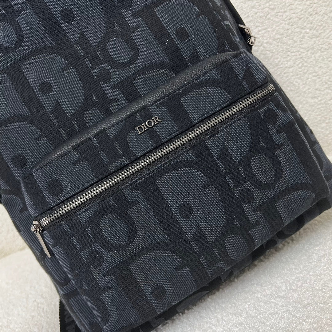 Black and  Classic Oblique Bag