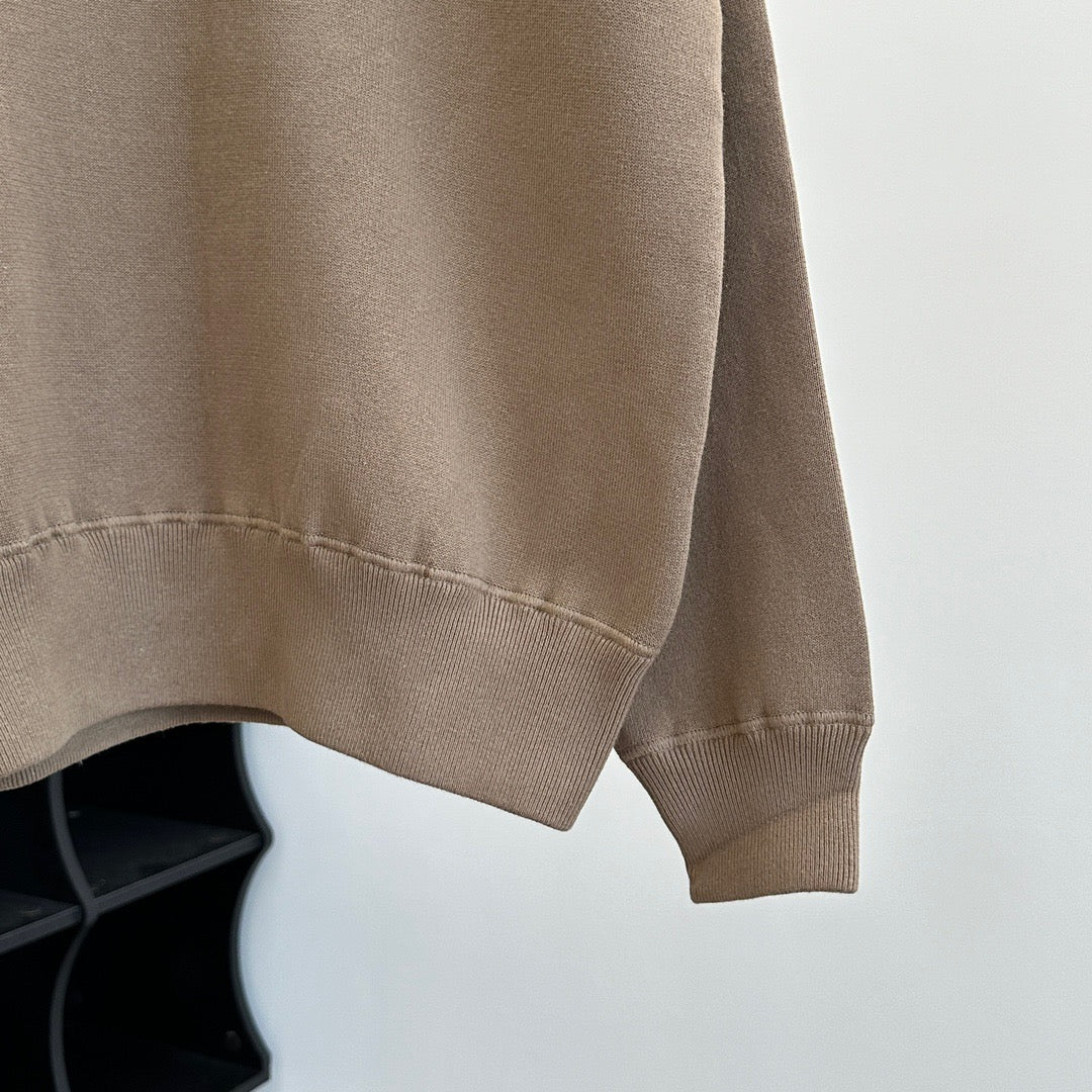 Brown and Blaue Hoodie