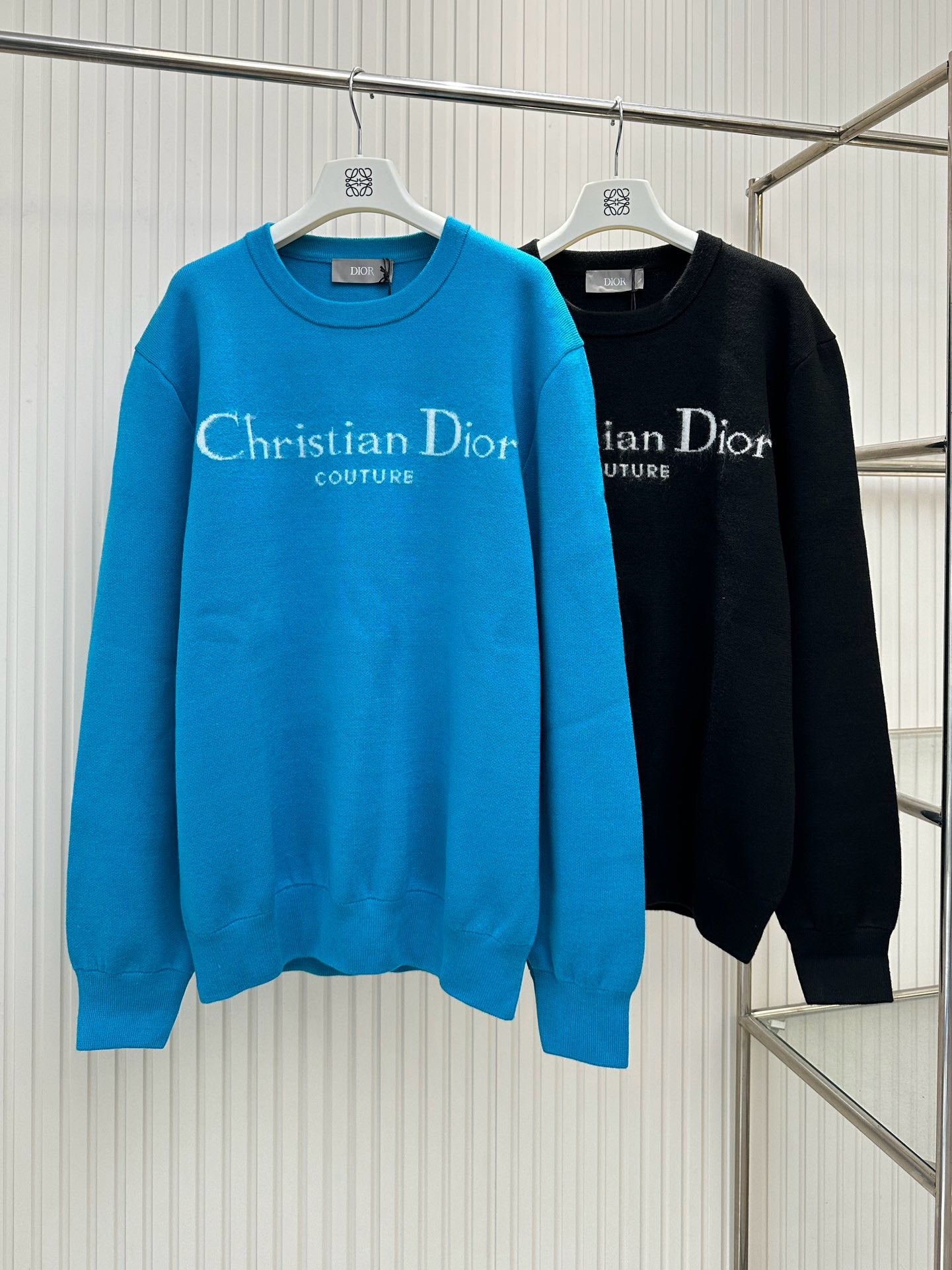 Black and Sky blue Sweatshirt