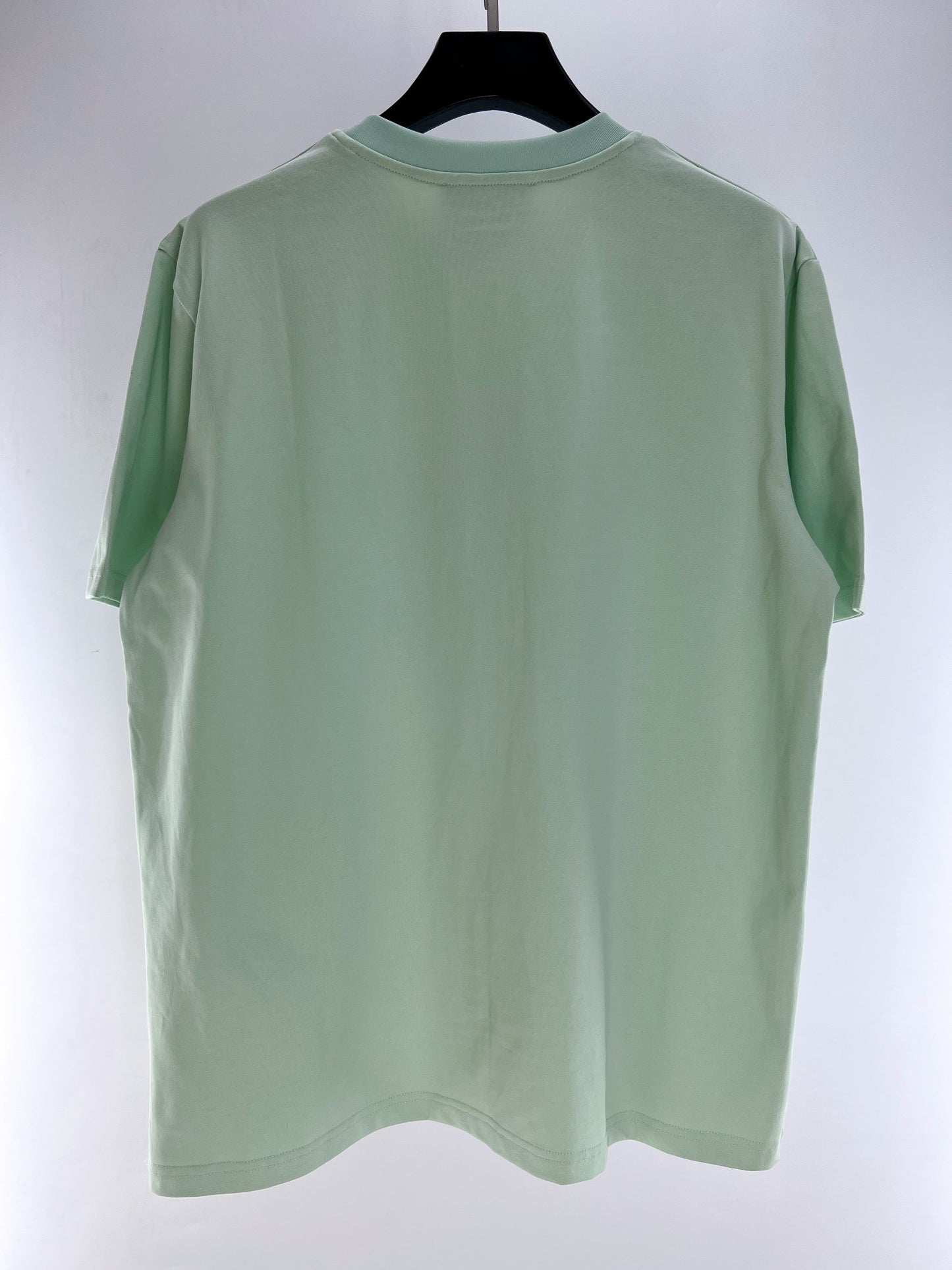 White, Blue and Light Green T-shirt