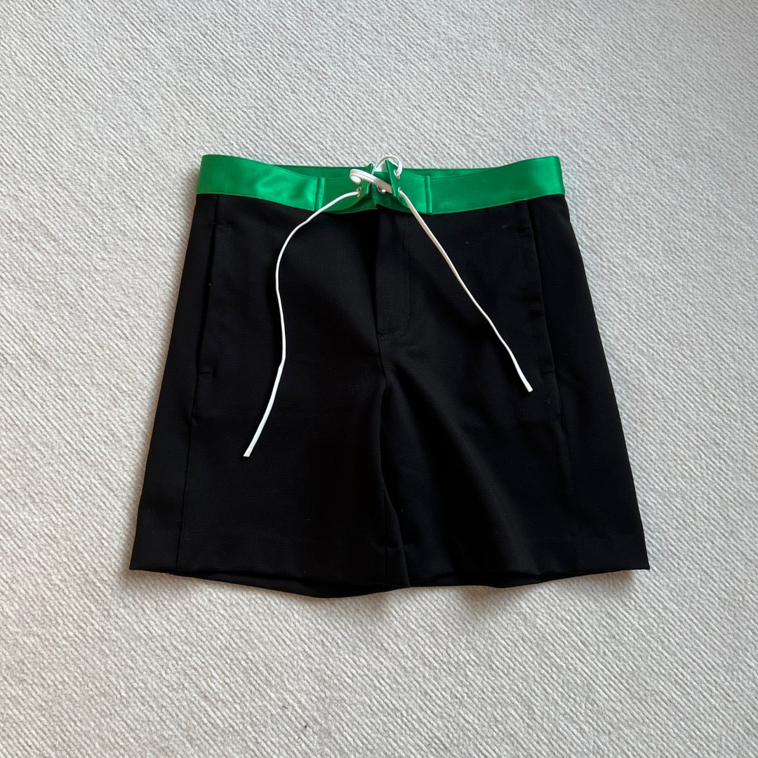 Black green and Blue white Short