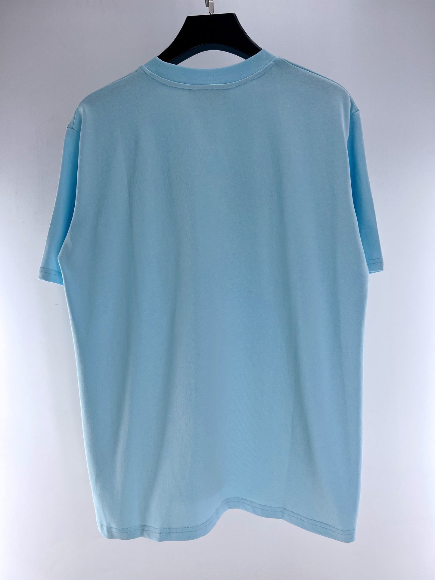 Sky blue, Blue and White T-shirt