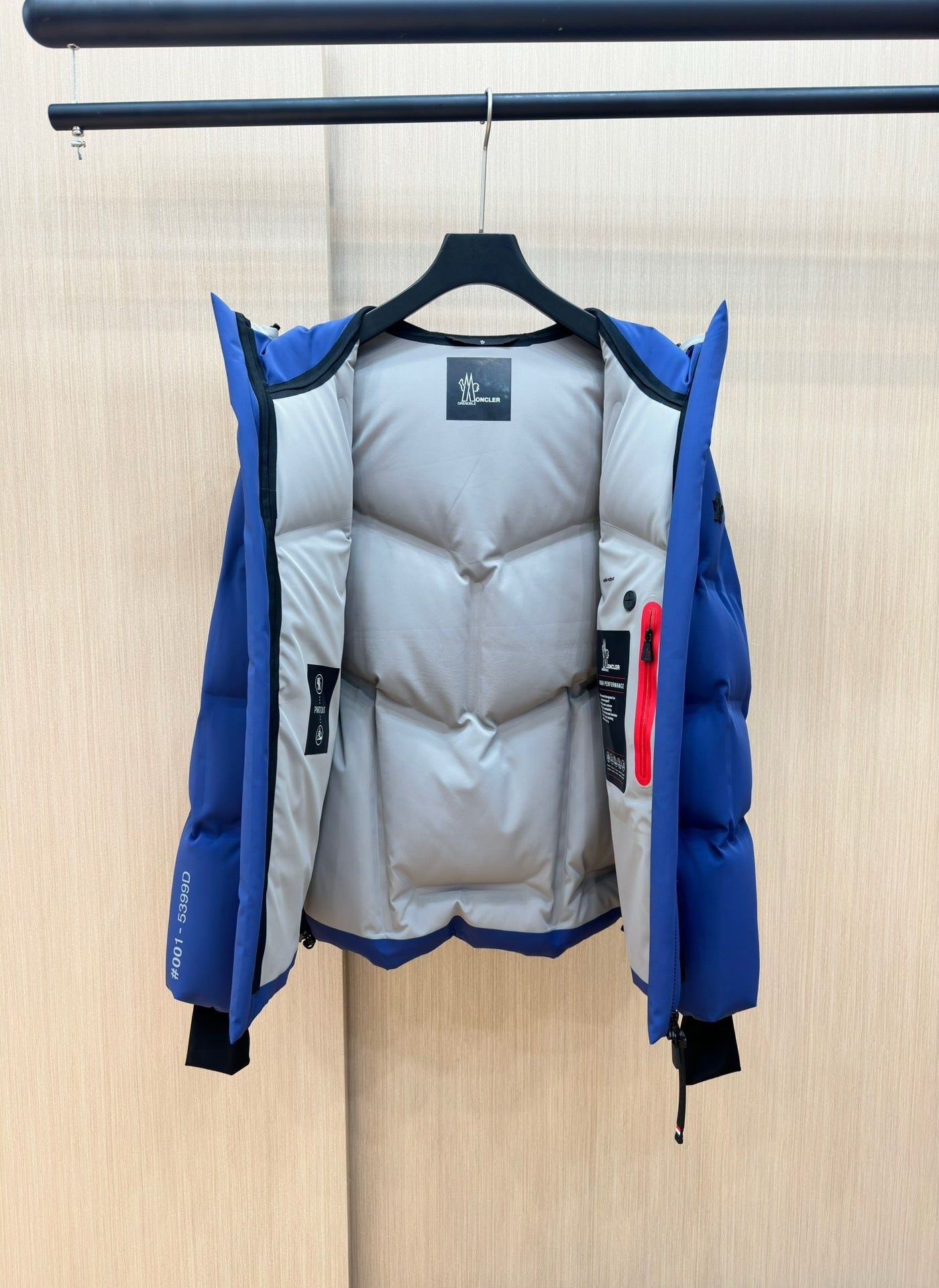 Black, Blue and Grey Jacket