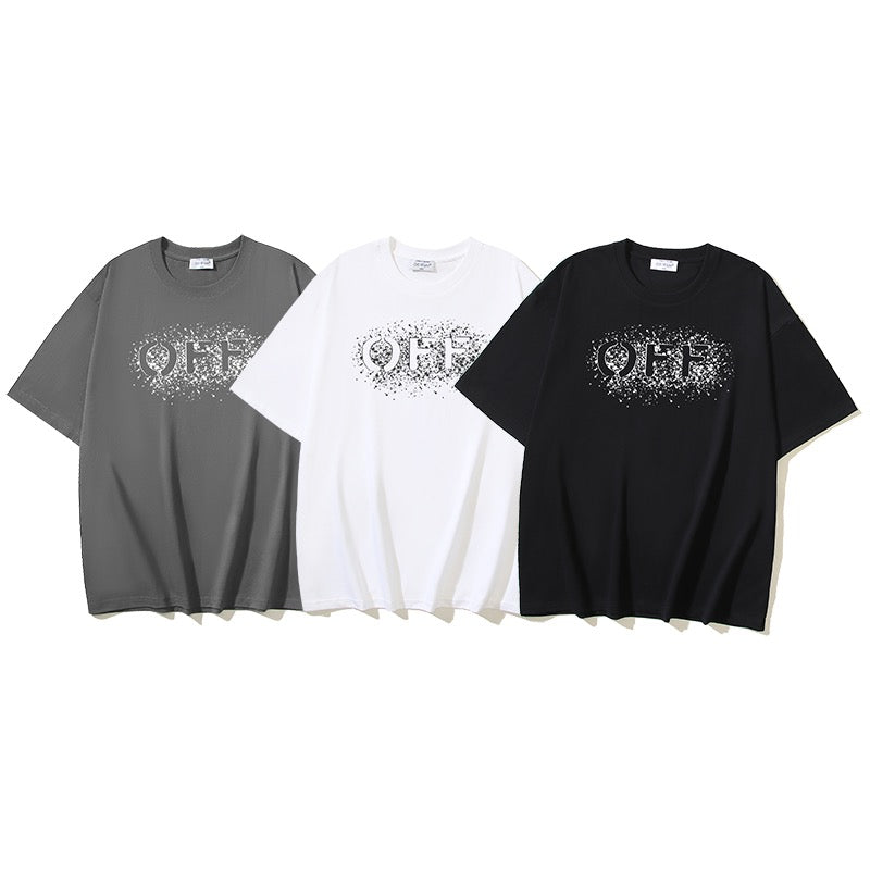 Black,White and Grey T-shirt