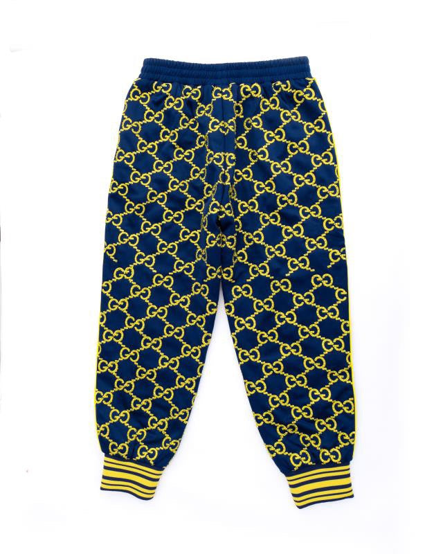 Blue Yellow Jackets with pants