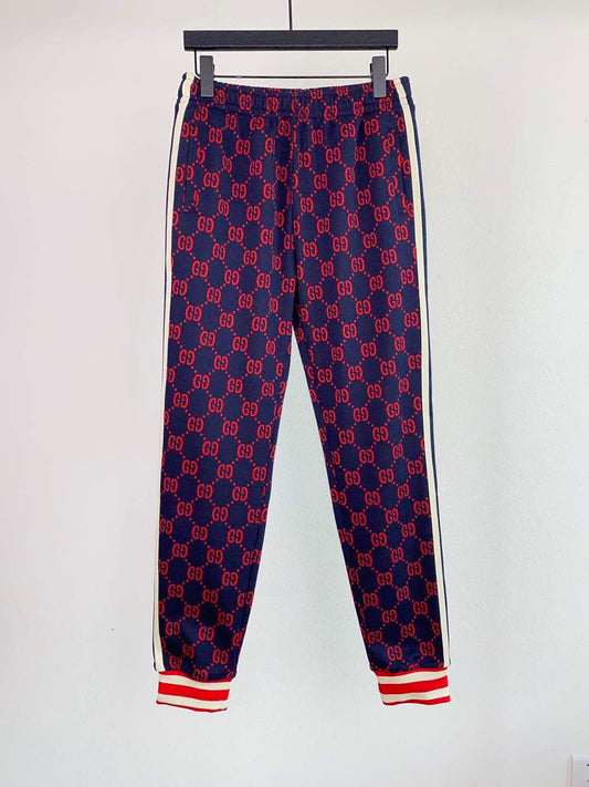 Blue-red pants